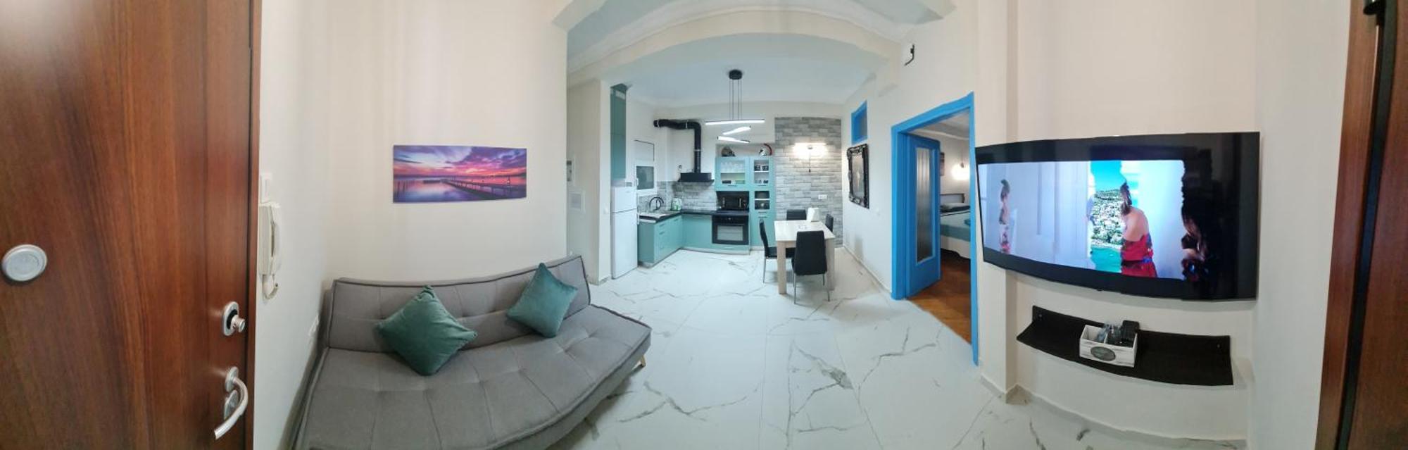Full Apartment Near Kato Patissia Athen Eksteriør billede